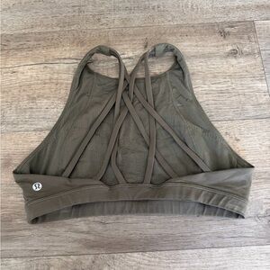 Lululemon Olive Sports Bra